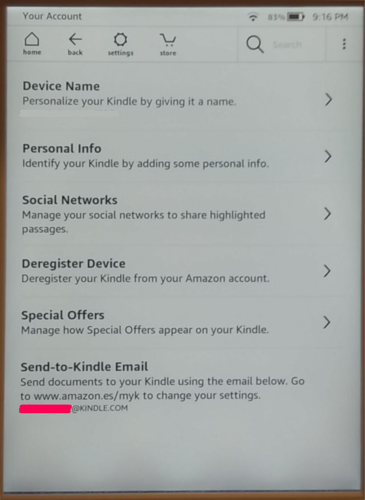 kindle_account_menu